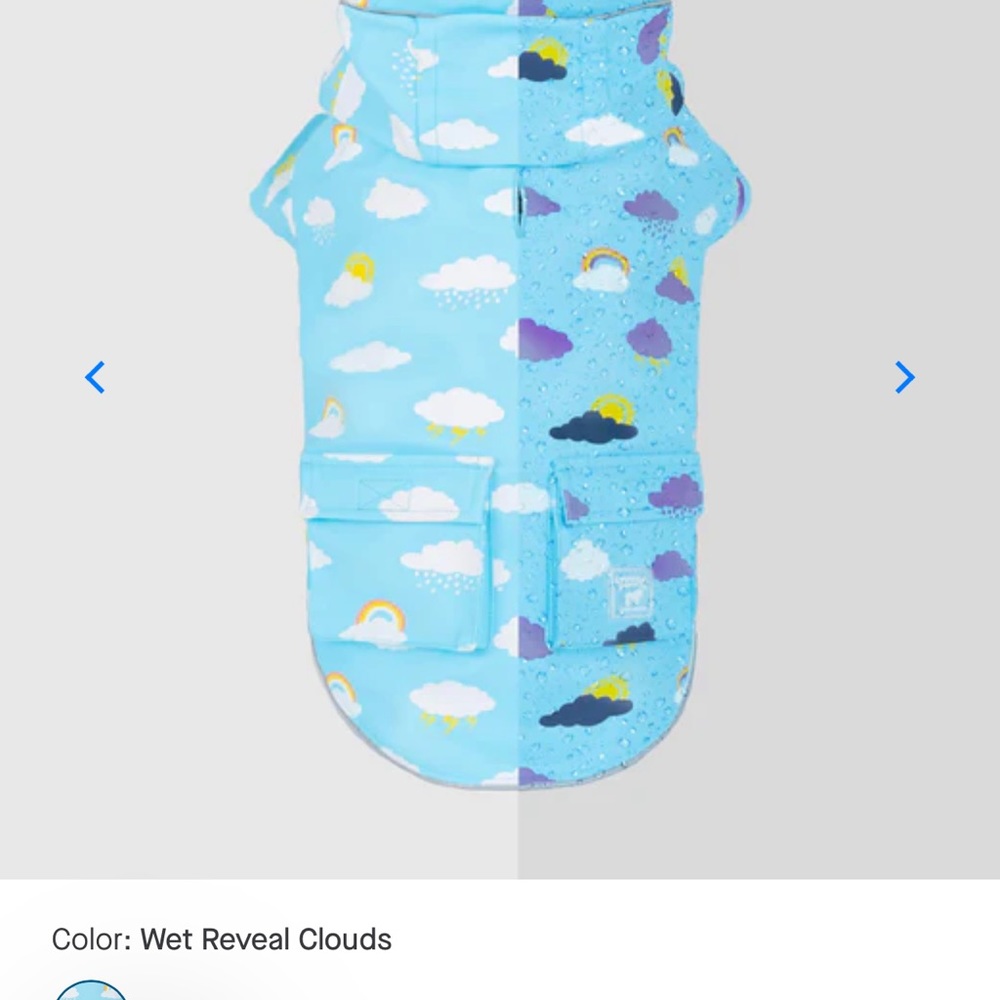 CANADA POOCH -(Color Changing)-WET REVEAL TORRENTIAL TRACKER h20 resistant <NWT>